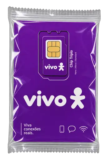 Chip Vivo – Cartão SIM para Celular