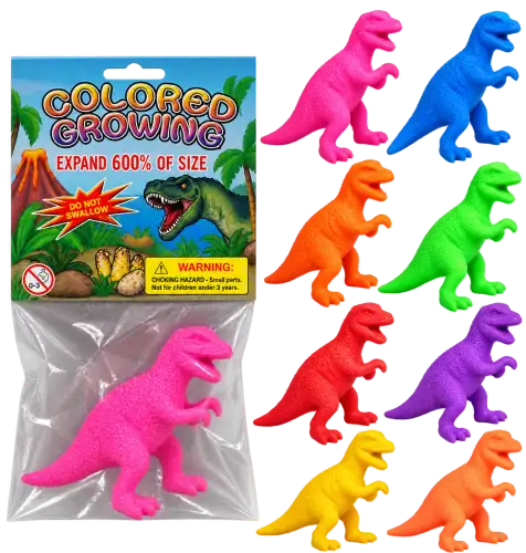 Dinossauro Expansível Colorido – Brinquedo Divertido